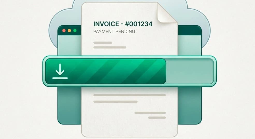 Generate and download invoice PDF